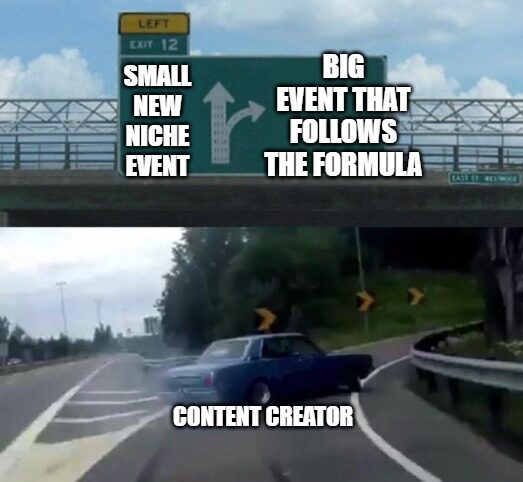 Breaking the “Formula” of a Minecraft Event